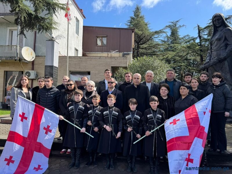 სამტრედიაში, კიდევ ერთხელ გაიხსენეს 9 აპრილი...